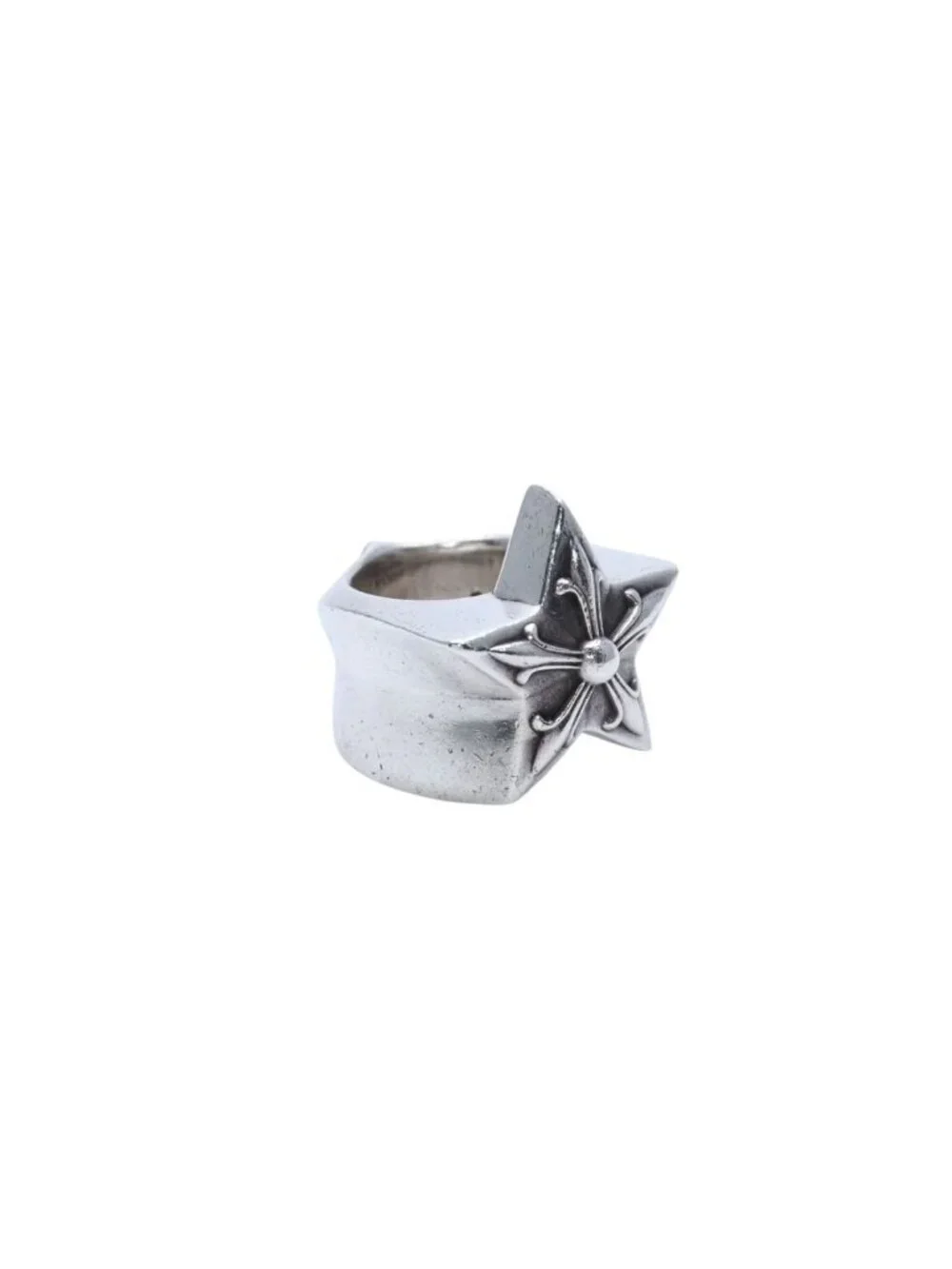 Chrome Hearts Large Sterling Silver Ring